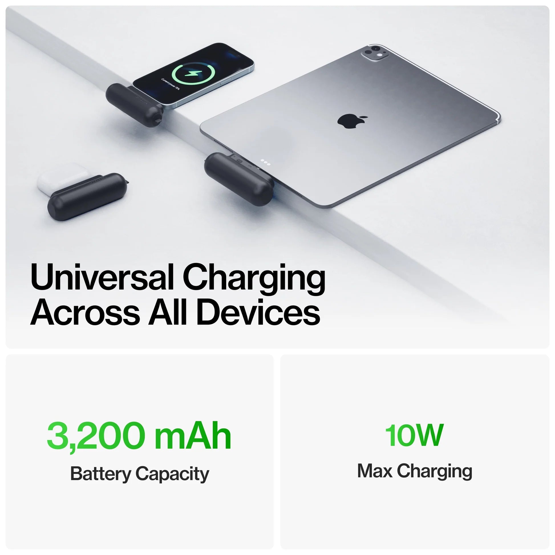 Snap-N-Charge | Universal Magnetic Power Bank