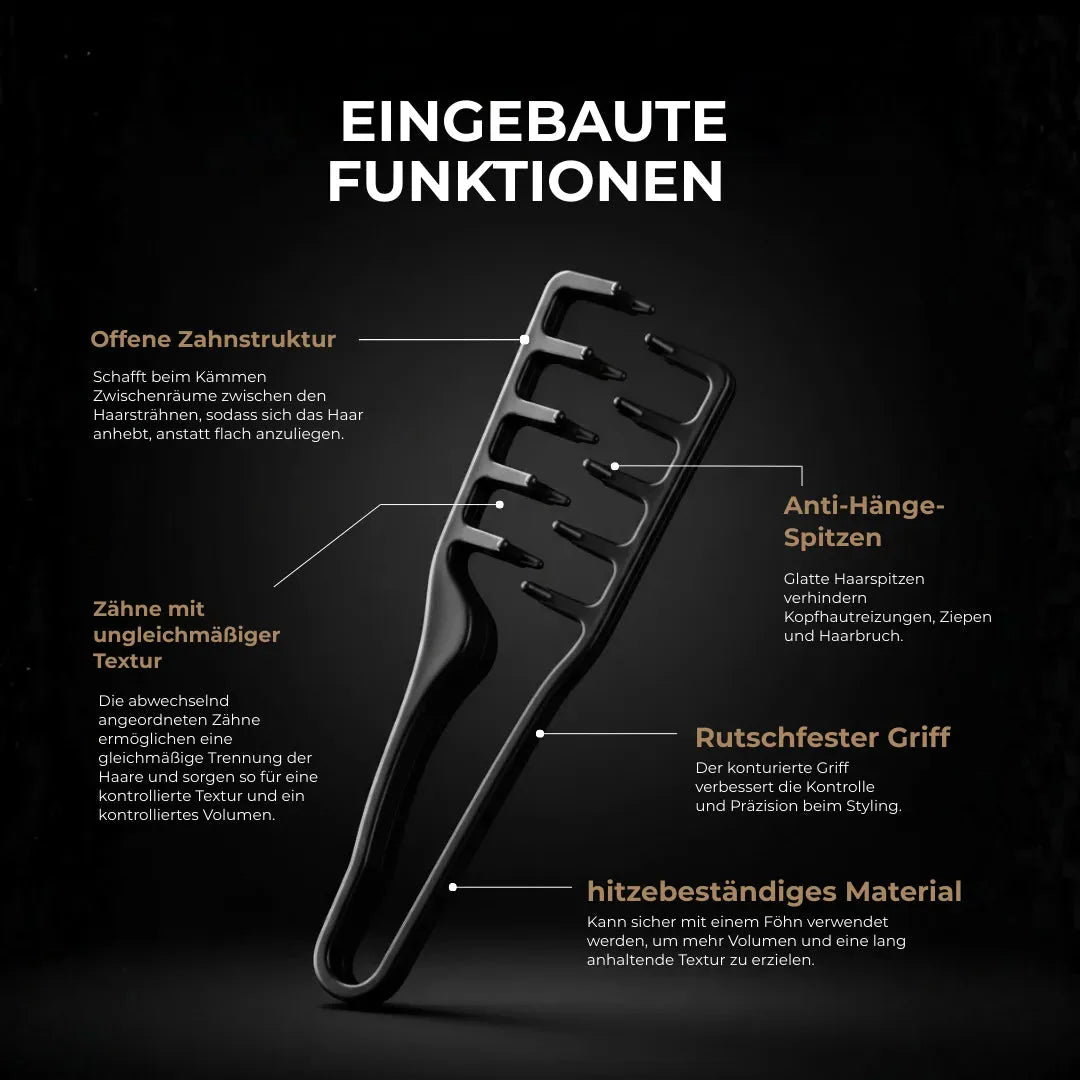 Volumizing Comb For Men