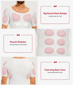 Men’s Muscle Fit Compression T-Shirt – Invisible Body Shaper & Slimming Undershirt