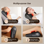 Electric Massage Pillow with Heat for Neck, Back & Shoulder Relief