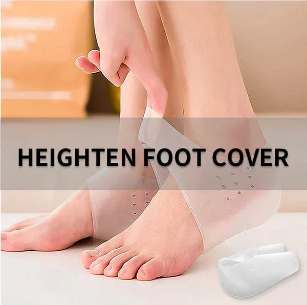 Premium Silicone Gel Height Increase Insoles – Invisible Lift, Shock Absorption & All-Day Comfort