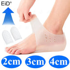 Premium Silicone Gel Height Increase Insoles – Invisible Lift, Shock Absorption & All-Day Comfort