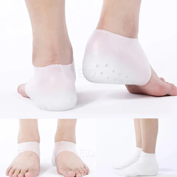 Premium Silicone Gel Height Increase Insoles – Invisible Lift, Shock Absorption & All-Day Comfort