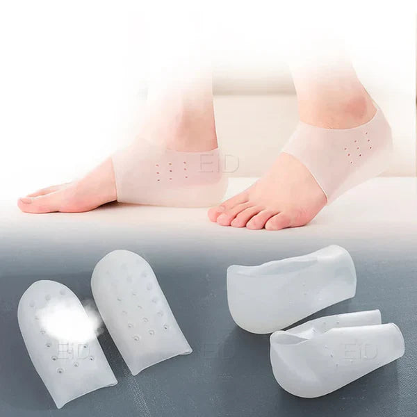Premium Silicone Gel Height Increase Insoles – Invisible Lift, Shock Absorption & All-Day Comfort